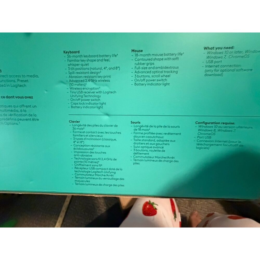 Advanced Logitech Keyboards With Mouse combo set - Picture 9 of 13